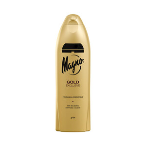 Imagen de MAGNO Gold Gel de baño o ducha con textura suave y cremosa 600 ml.