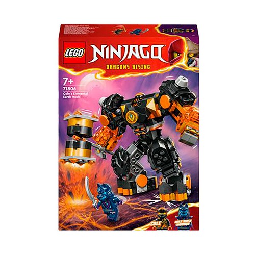 Meca Elemental de la Tierra de Cole LEGO Ninjago 71806