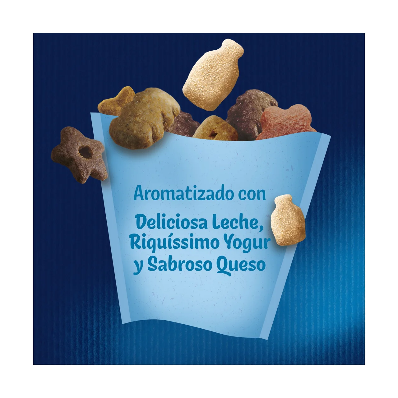 FELIX Snacks gatos. delicias de leche PURINA FÉLIX Party Mix 60 g.