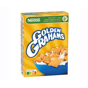 GOLDEN GRAHAMS de Nestlé Cereales de trigo integral y maíz tostado 375 g.