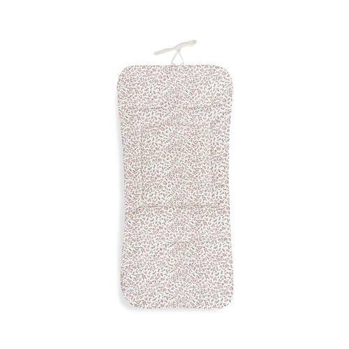 Colchoneta reversible nido abeja + Flores para silla de paseo, DON ALGODÓN.