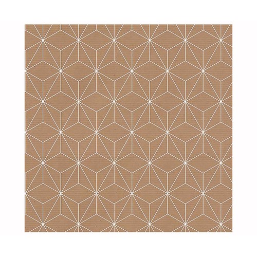 Papel de regalo kraft, DRAEGER.