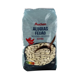 Imagen de PRODUCTO ALCAMPO Alubia blanca extra (judia) paquete 1 kg.