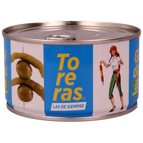 KIMBO Gildas aliñadas con aceite de oliva y anchoa 95 g.