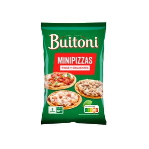 BUITONI Masa fina y crujiente para mini pizzas 265 g.