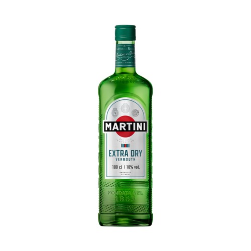 MARTINI Vermouth extra dry botella 1 l.