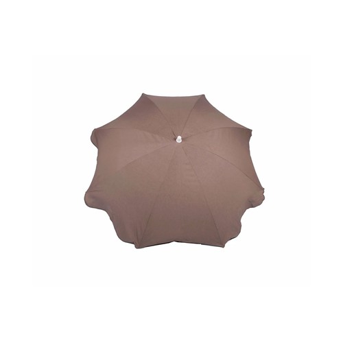 Parasol de aluminio, color beige, ANJOSA