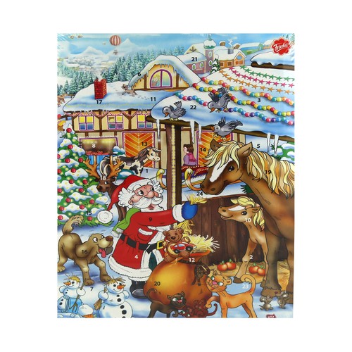 PRODUCTO ECONÓMICO ALCAMPO Calendario de Adviento de chocolate 75 g.