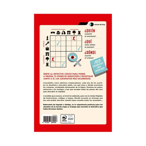 Murdle: Resuelve el crimen. G. T. Karber. EDICIONES TEMAS DE HOY