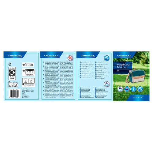 Nevera flexible Fold'n Cool de 10 litros, plegable, CAMPINGAZ.