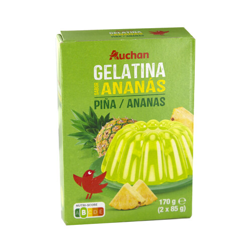 PRODUCTO ALCAMPO Gelatina sabor a piña 2 x 85 g.