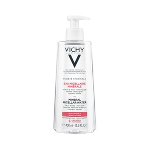 Vichy Agua Micelar con Panthenol, para Cara y Ojos, Especial Pieles Sensibles Vichy 400 Ml.