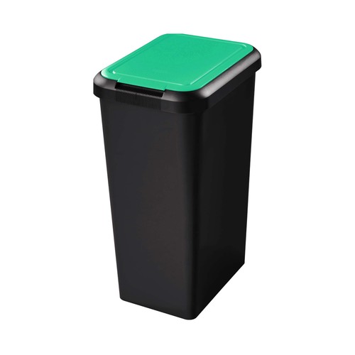 ACTUEL Cubo de basura color verde 24 l.