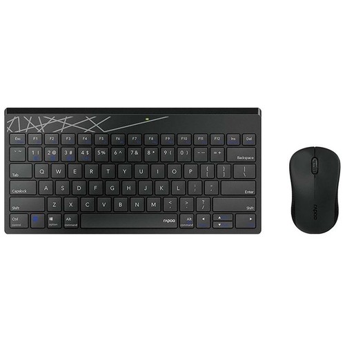 Teclado + Ratón inalámbrico RAPOO 8000M.