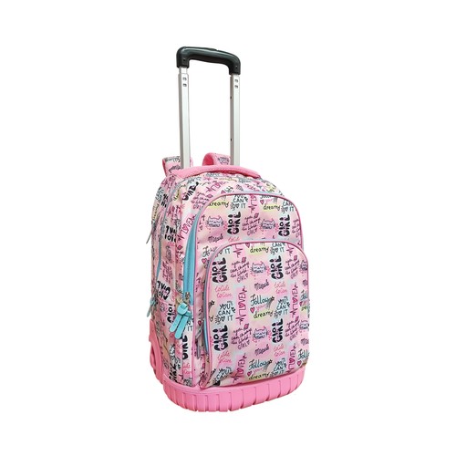 Mochila con ruedas 18x32x43 cm Love And Dreams. MITOS