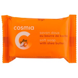 COSMIA Pastilla de jabón de tocador con manteca de karité 90 g.