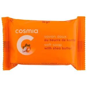 COSMIA Pastilla de jabón de tocador con manteca de karité 90 g.