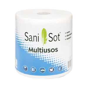 Imagen de SANISOT Maxi rollo de cocina multiusos de doble cara 37,95 m.