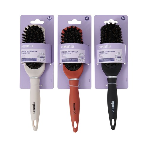 COSMIA Cepillo de pelo desenredante, para cabellos finos y frágiles.