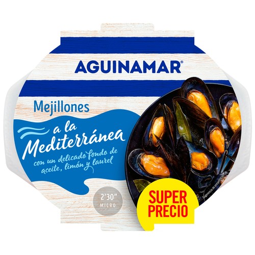 AGUINAMAR Mejillones cocotte 500 g.