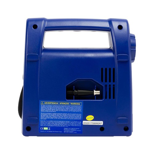 Mini compresor de aire para coche GOODYEAR, 120 PSI, 12v.