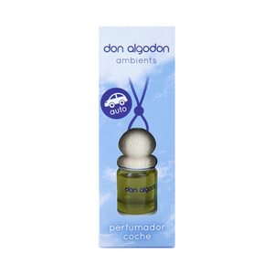 DON ALGODÓN Ambientador coche con perfumador de madera para colgar con olor fragancia , perfumadior coche Don Algodón DON ALGODÓN.