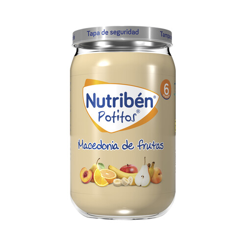 NUTRIBÉN Potitos® de postre de frutas, a partir de 6 meses 235 g.