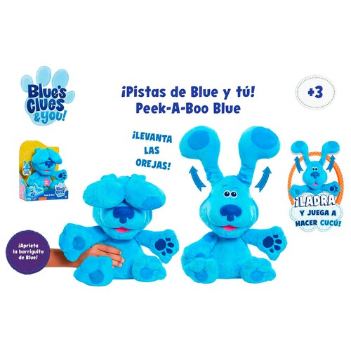 Las Pistas de Blue Peluche interactivo  Blue Cucú