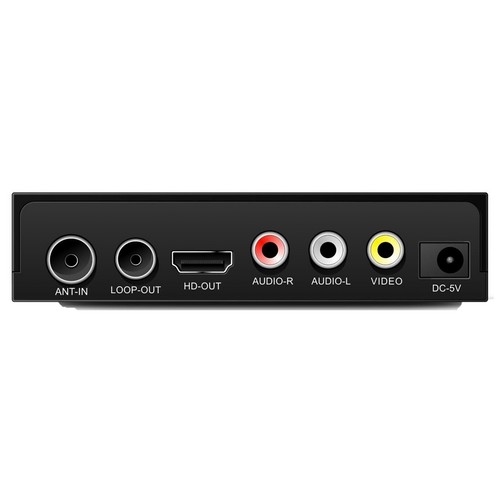 Sintonizador TDT HD T2 BSL 150, HDMI, USB reproductor, Euroconector, Audio y Vídeo por RCA.