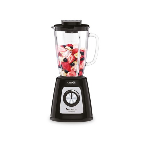 Batidora de vaso MOULINEX Blend Force LM4358, 800W, 2 velocidades + Pulse, capacidad de 1,74L.