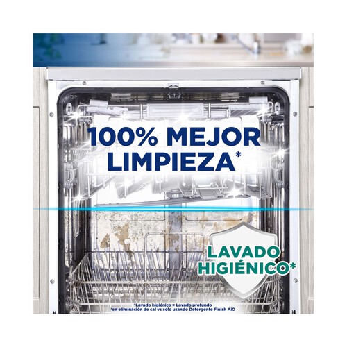 FINISH Limpiador para lavavajillas FINISH 250 ml.