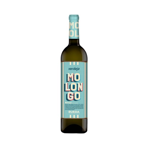 MOLONGO  Vino blanco verdejo con D.O. Rueda botella 75 cl.