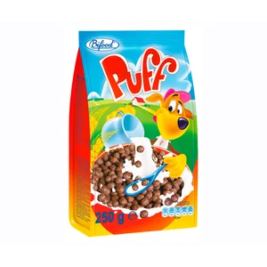 BIFOOD Puff Cereales de bolitas de chocolate 250 g.