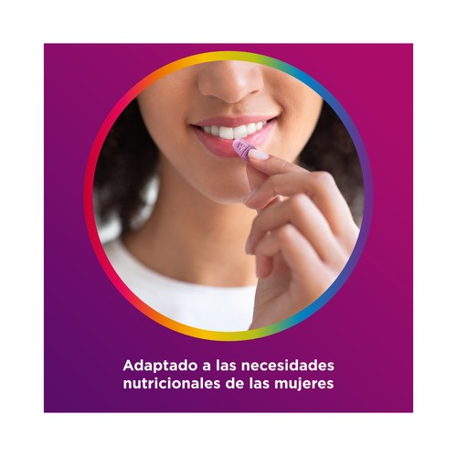 MULTICENTRUM Mujer Polivitamínico específico para mujeres 90 comprimidos.