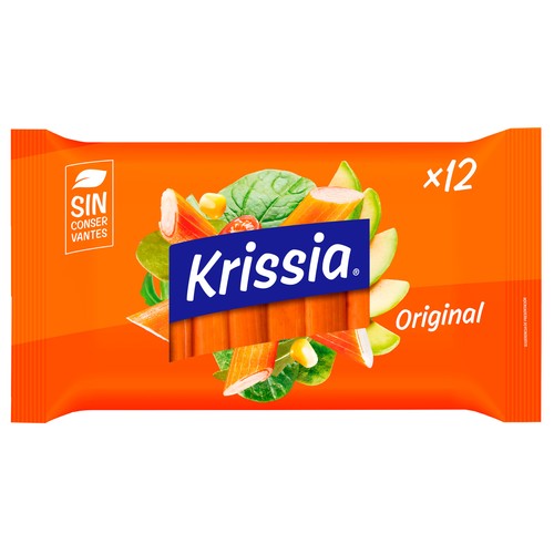 KRISSIA Barritas de surimi 12 uds. 200 g.