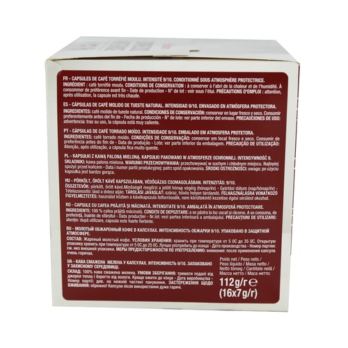 PRODUCTO ALCAMPO Café en cápsulas Espresso intenso I9, 16 uds.