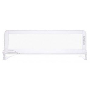 Barrera de cama 2 en 1, color blanco.