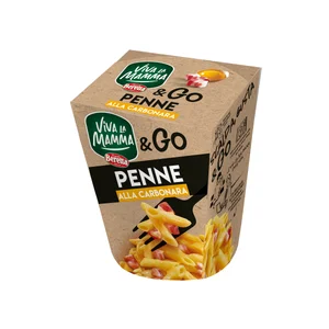 VIVA LA MAMMA BERETTA Macarrones a la carbonara 300 g. 
