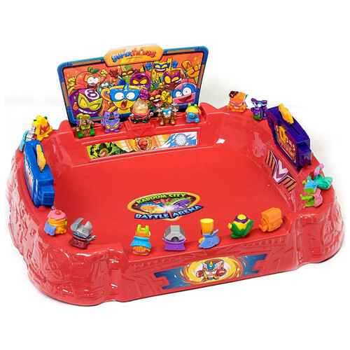 Battle Spinners Arena con 2 superthings y 2 battle spinners exclusivos, SUPERTHINGS.