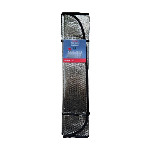 Parasol para parabrisas burbujas 130x60cm AUCHAN.