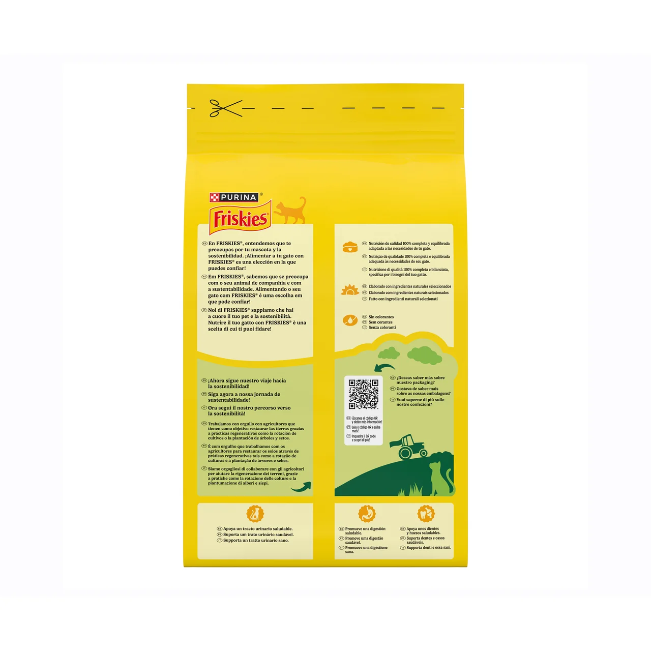 Pienso para gatos a base de conejo, pollo y verduras 1,5 kg