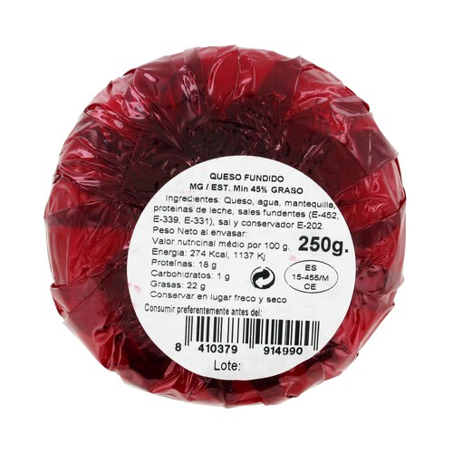 RENY PICOT Queso edam de bola RENY PICOT 250 g.