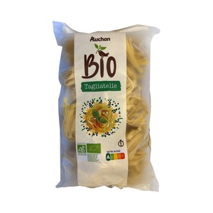 PRODUCTO ALCAMPO Bio Tagliatelle (nidos) de trigo ecológico 500 g.