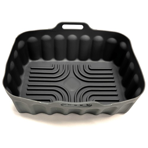 Set 2 moldes de silicona rectangulares 20cm, para freidora de aire, ACTUEL