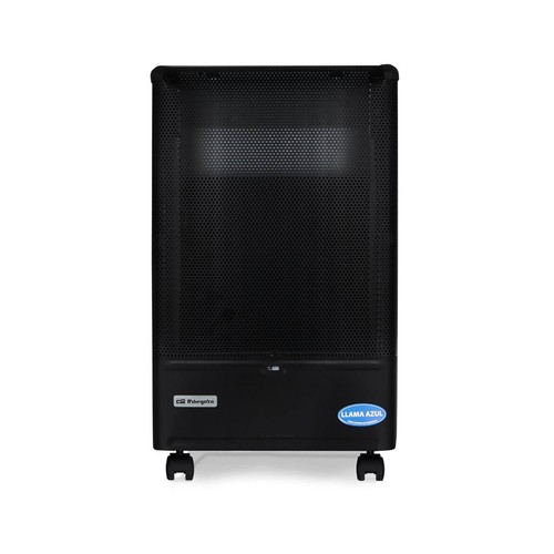 Estufa llama azul de gas butano ORBEGOZO HBF90, potencia de calentamiento: 4200W, encendido automático.