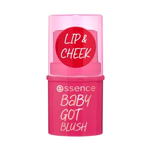 ESSENCE Baby got blush tono 050 Cherry cherry baby Colorete iliminador en barra , tono cereza.