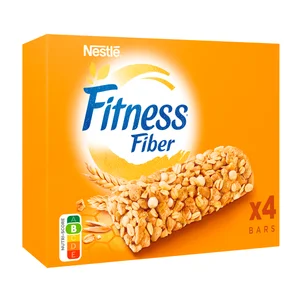 FITNESS de Nestlé Barritas de cereales sin azúcares añadidos y con sabor a miel 4 uds.