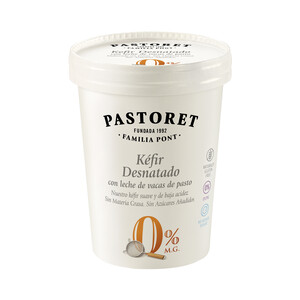Imagen de PASTORET Kéfir desnatado (0% materia grasa) de leche de vacas de pasto 500 g.