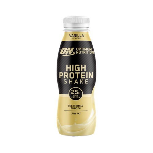OPTIMUM NUTRITION Batido proteína sabor a vainilla 330 ml.