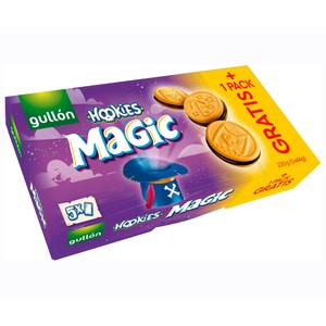 Imagen de GULLÓN Galletas sandwich Hookies magic 220 g.